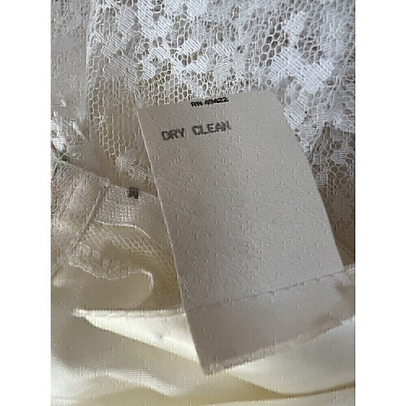 Vintage Jessica McClintock Lace Flower Girl Wedding First Communion Dress Size 8 - Picture 7 of 9